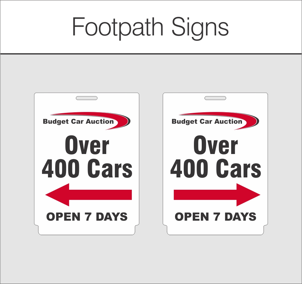 Footpath Signs