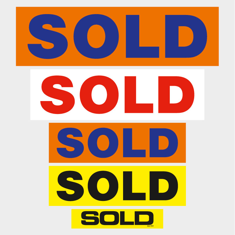 SOLD Decals